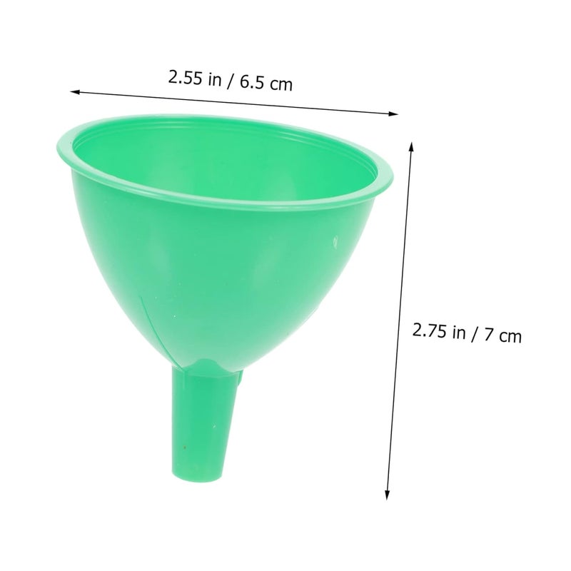 Plastic Micro Mini Funnels 50pcs For Liquid Solid Separation Science Experiments - Image 4